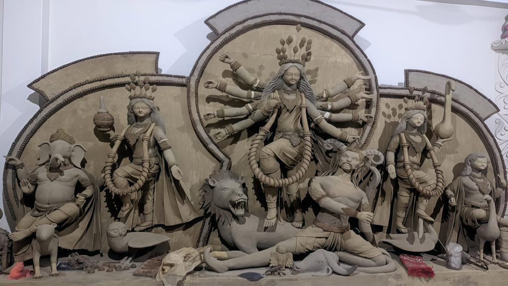 ৪৯২ মণ্ডপে পূজার আয়োজন, রাজশাহীতে শেষ মুহূর্তের ব্যস্ততা, নিরাপত্তা জোরদার