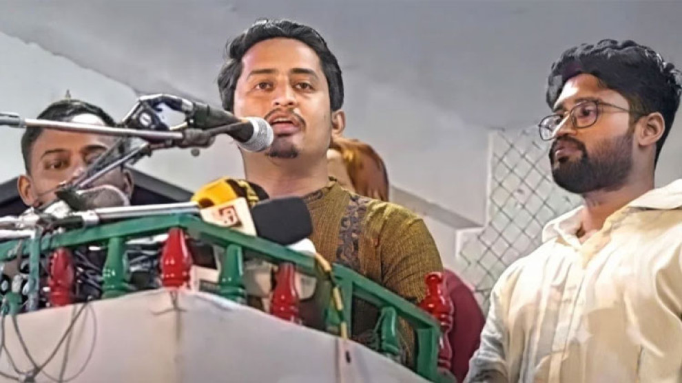 আওয়ামী লীগের দাফন দিল্লিতে হয়ে গেছে: পাবনায় সারজিস আলম