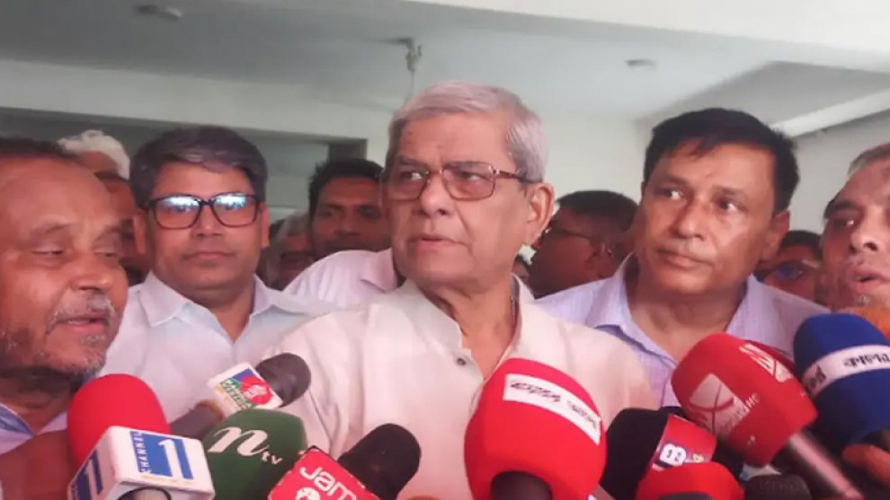 দলীয় সিদ্ধান্ত অনুযায়ী রাষ্ট্রপতি পদে মনোনয়ন দেওয়া হবে: মির্জা ফখরুল