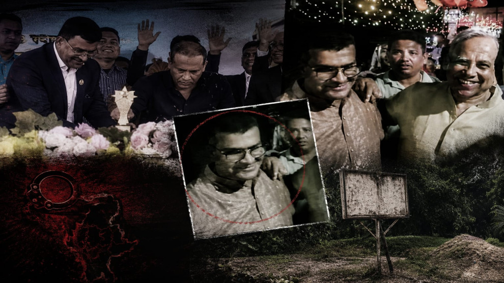 ‎পা ছুঁয়ে সালাম, এরপরই ৪০ বিঘা জমি দখলের অভিযোগ: বদলেছে কি রঘুপতির রাজনৈতিক পরিচয়?