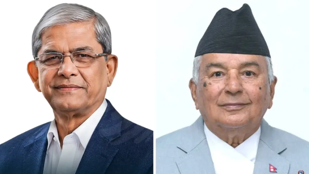 মির্জা ফখরুলকে নেপালের রাষ্ট্রপতির অভিনন্দন