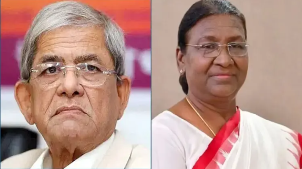 আপনার সঙ্গে কাজ করতে উন্মুখ হয়ে আছি: মির্জা ফখরুলকে ভারতের রাষ্ট্রপতি