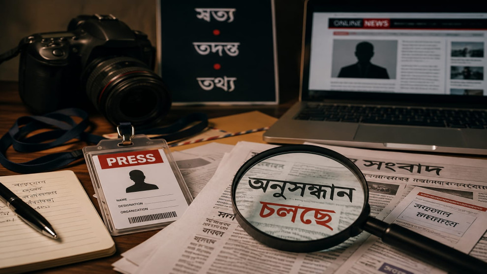 ফেনীতে এক ব্যক্তির সাংবাদিক পরিচয় নিয়ে প্রশ্ন, তদন্তের উদ্যোগ