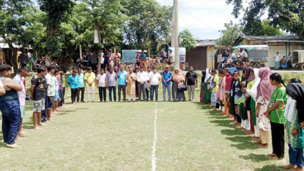 সাতক্ষীরার কালিগঞ্জে কমিউনিটি পুলিশ কাবাডি চ্যাম্পিয়নশিপের দল গঠনে বাছাই প্রতিযোগিতা