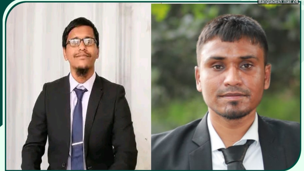 ঢাকা কলেজস্থ রংপুর জেলা ছাত্রকল্যাণ পরিষদের সভাপতি জাহেরুল, সম্পাদক মাহমুদুল