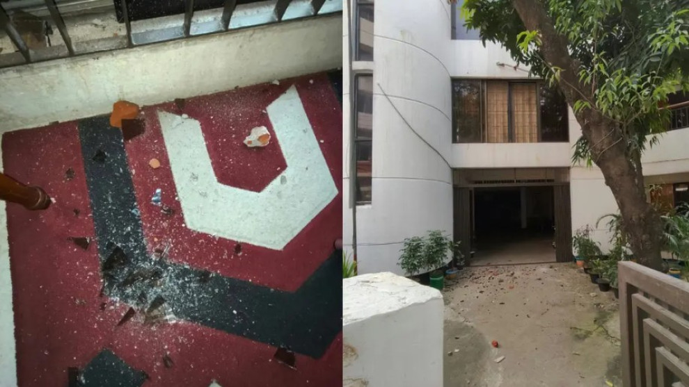 জি এম কাদেরের উত্তরার বাসায় ভাঙচুর, ইট-পাটকেল নিক্ষেপ