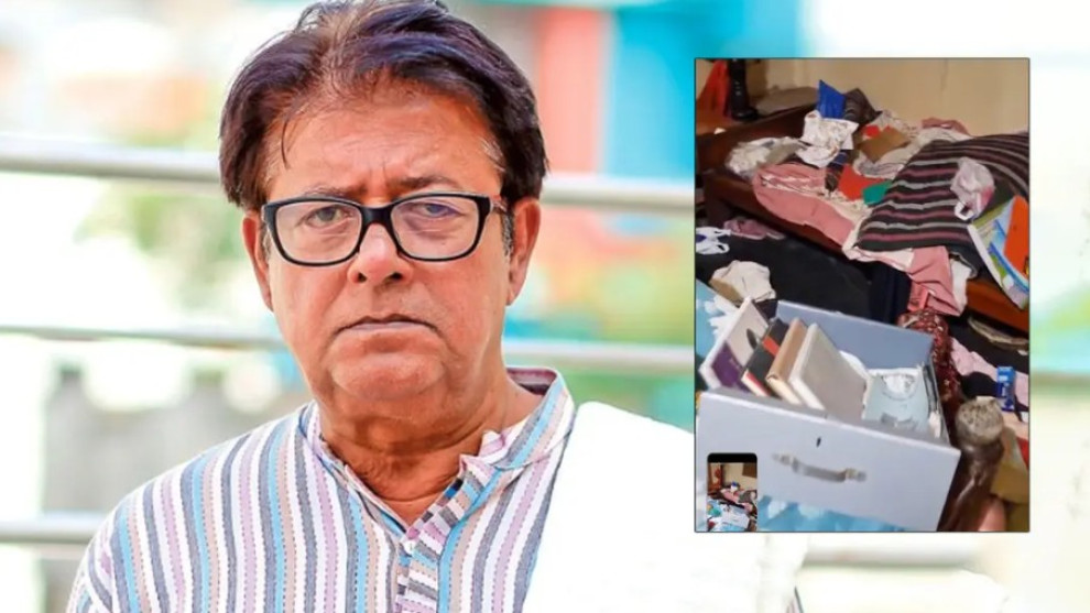 নাট্যজন মামুনুর রশীদের পৈতৃক বাড়িতে দুর্বৃত্তের হানা, তছনছ আলমারি-ওয়ারড্রব