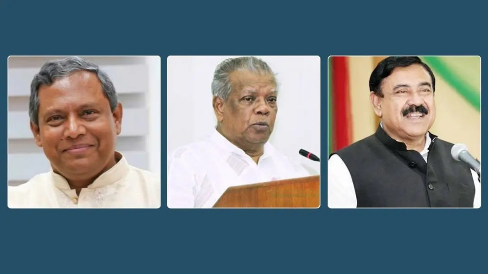 মানবতাবিরোধী অপরাধের মামলা: প্রথমবার বিচারের মুখোমুখি মির্জা আজম, আমু ও শাজাহান খান