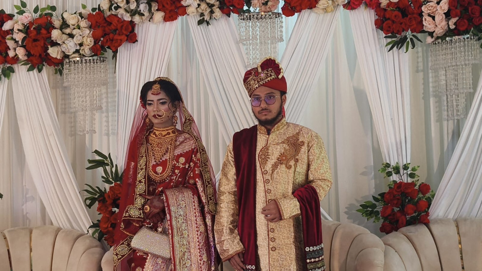 শৈশবের আশ্রয়েই শারমিনের বিয়ে, আনন্দে ভাসল শিশু পরিবার