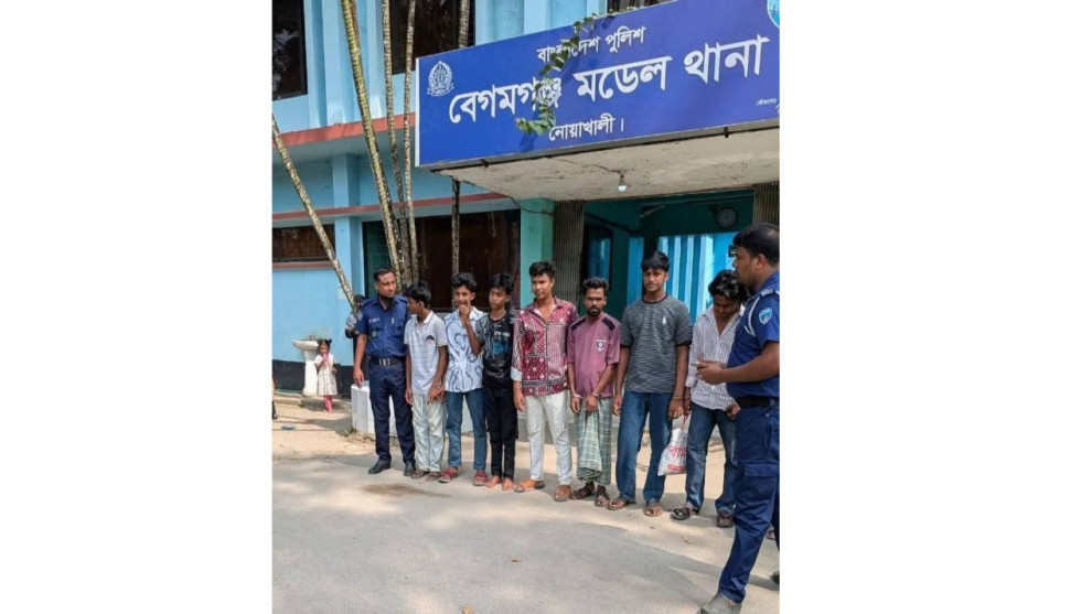নোয়াখালীর বেগমগঞ্জে নিষিদ্ধ ছাত্রলীগের ঝটিকা মিছিল থেকে ৮ নেতাকর্মী গ্রেপ্তার